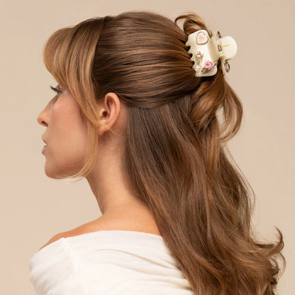 Kitsch - Cloud Clip & Charms - Vintage Cream