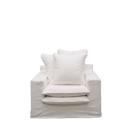 Armchair - White Slipcover