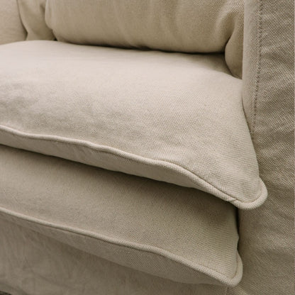 Armchair - Oatmeal Slipcover