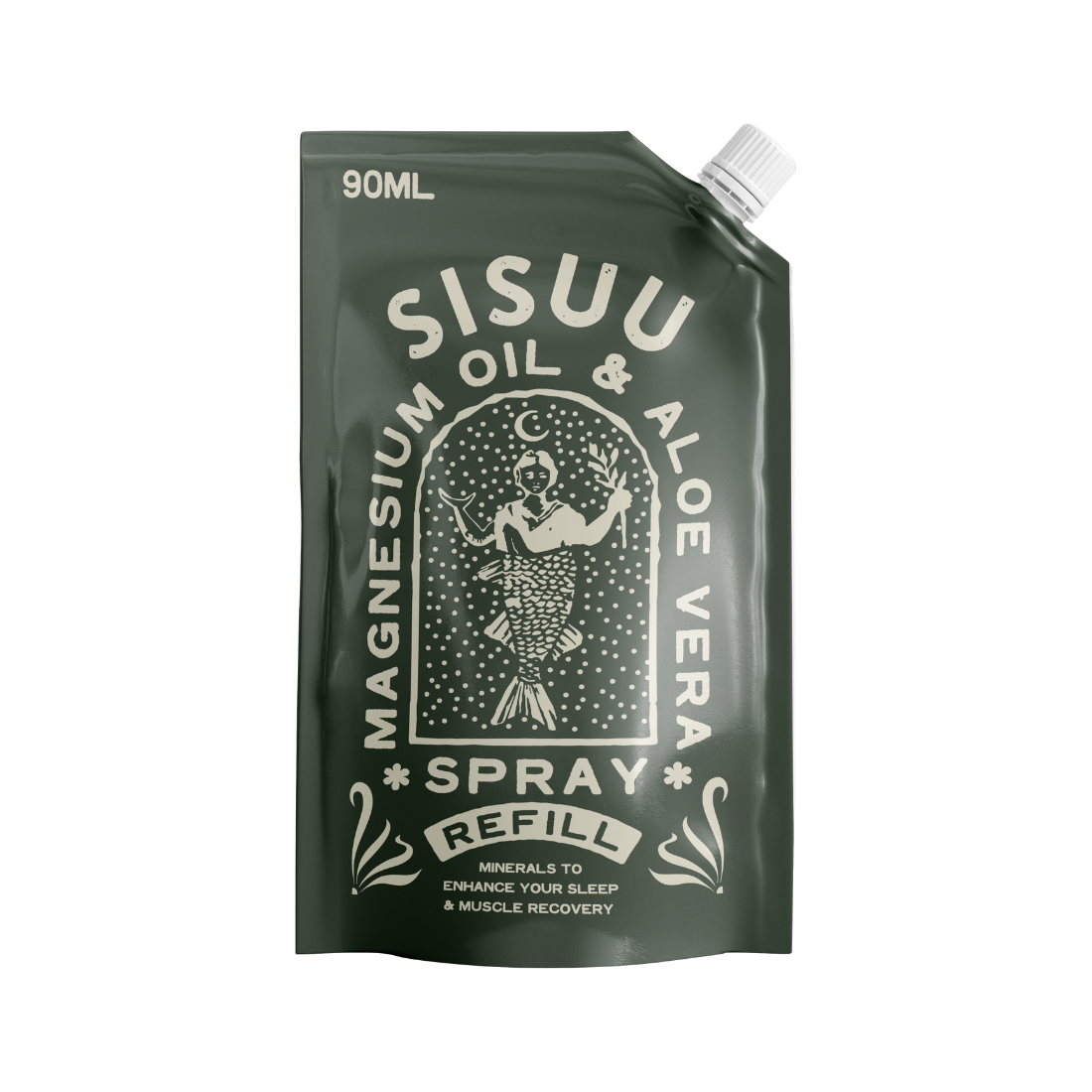 SISUU Magnesium Oil & Aloe Vera Spray Refill