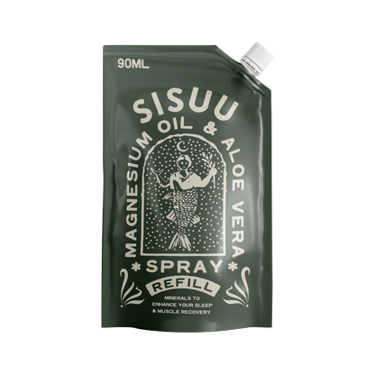 SISUU Magnesium Oil & Aloe Vera Spray Refill