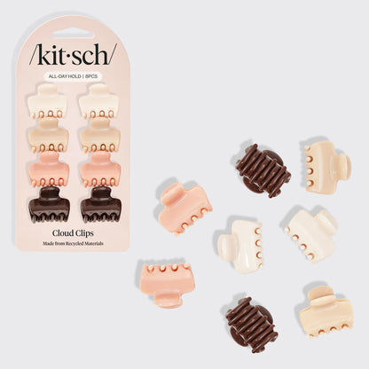 Kitsch - Rosewood Claw Clips 8pc