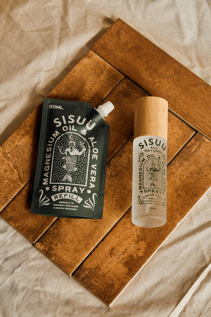 SISUU Magnesium Oil & Aloe Vera Spray Refill