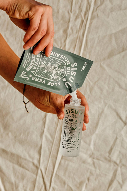 SISUU Magnesium Oil & Aloe Vera Spray Refill
