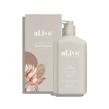 Body Wash - Sea Cotton & Coconut 750ml