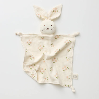 Bunny Daisy Lovey - Organic Muslin