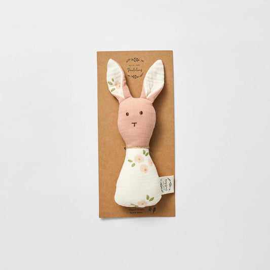 Bunny Rattle - Pink Daisy