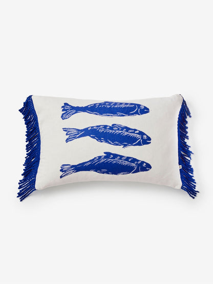 Sardines Blue Cushion + Inner 60x40