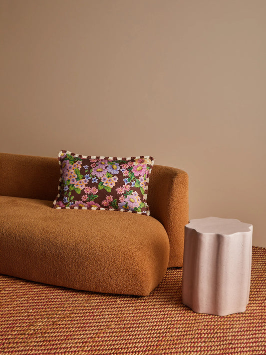 Buttercup Brown Cushion + Inner 60x40