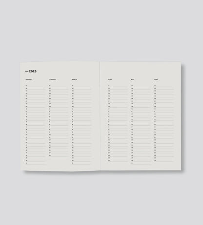 2026 Weekly Diary - Father Rabbit X Juliette Hogan