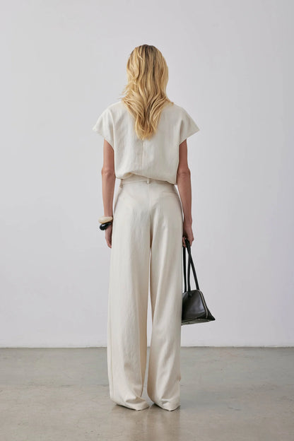 Broun Pant - Parchment