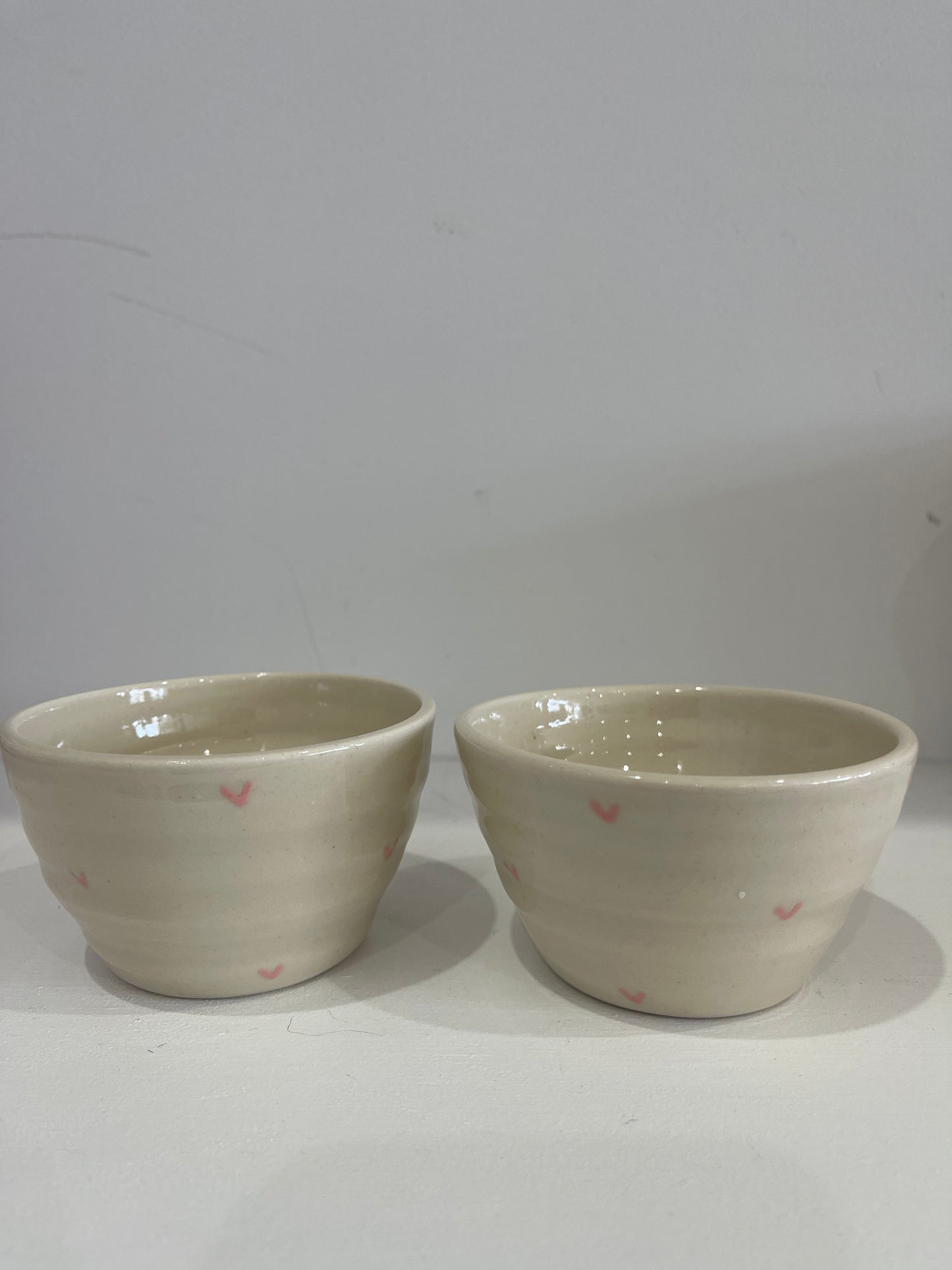 Heart Snack Bowl - Pink