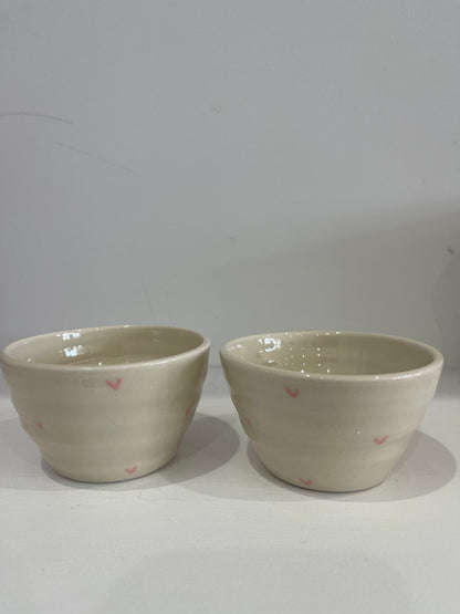 Heart Snack Bowl - Pink