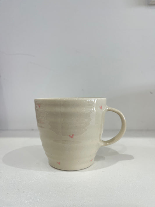 Heart Mug - Pink