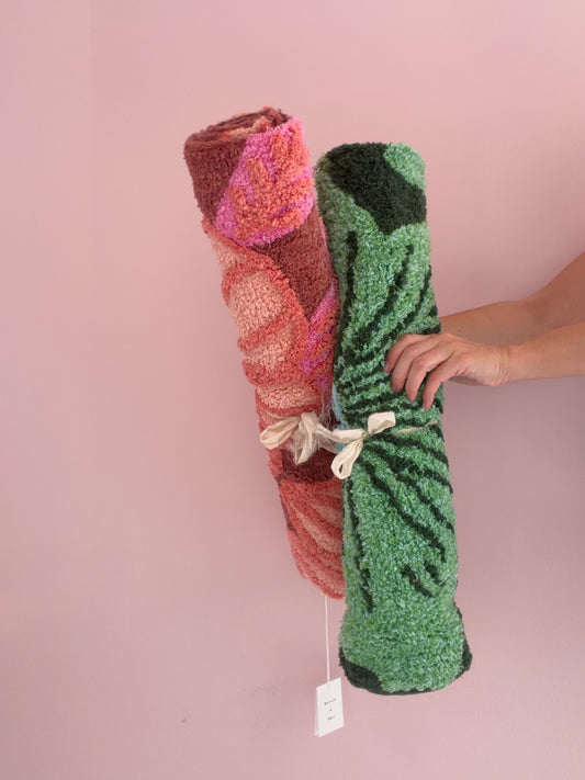 Azalea Light Green Bath Mat