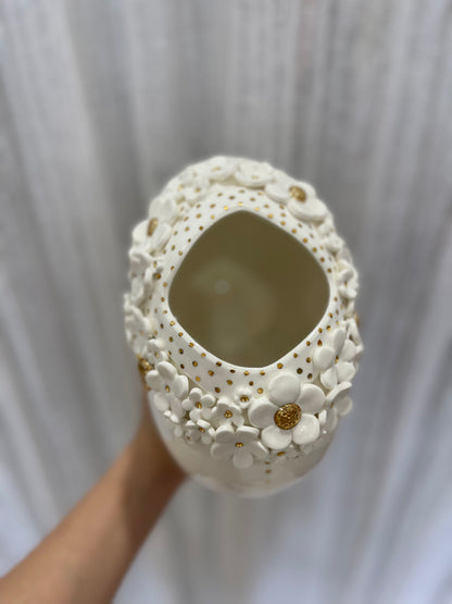 Dawn Clayden Vase - One of a kind - White