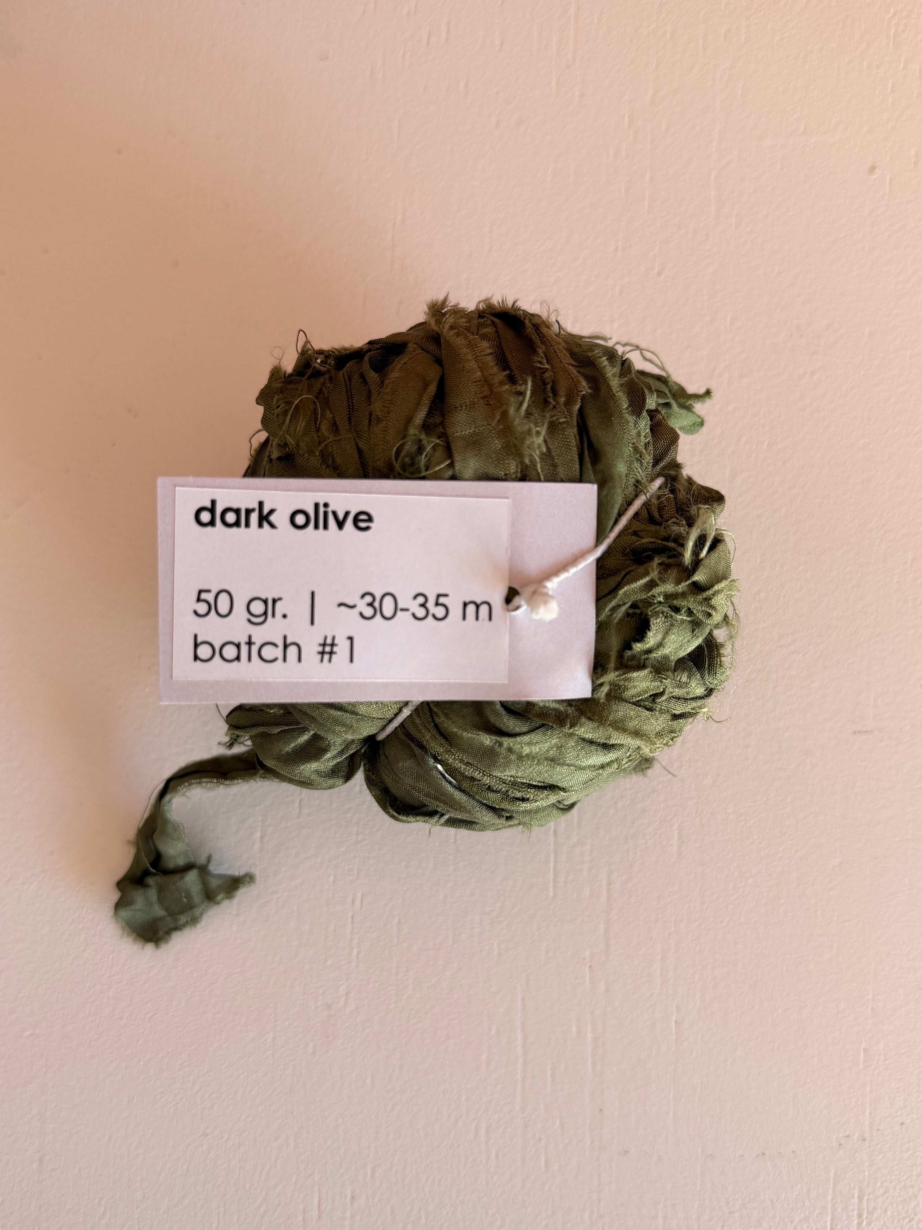 Recycled Silk Sari Ribbon