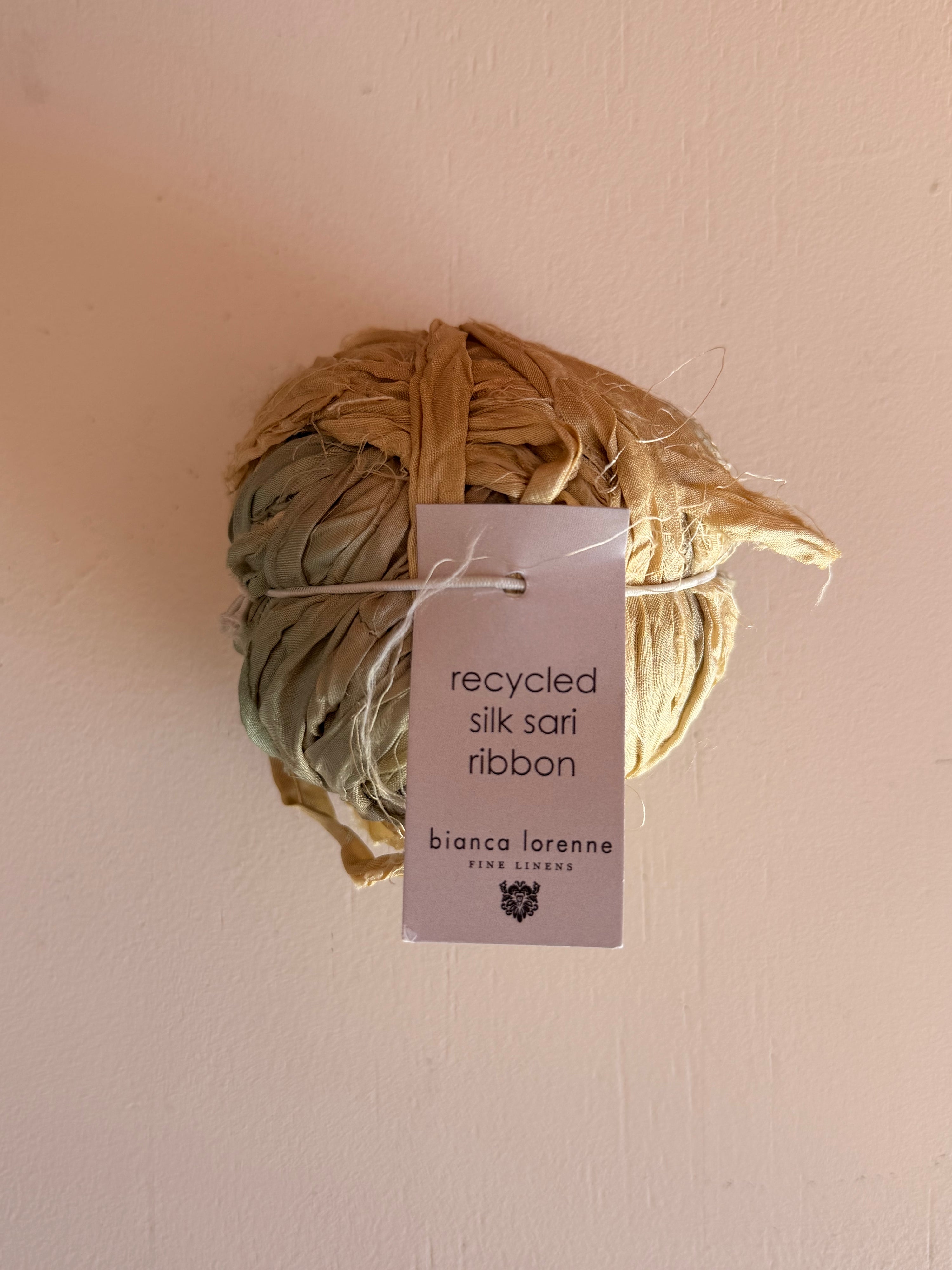 Recycled Silk Sari Ribbon