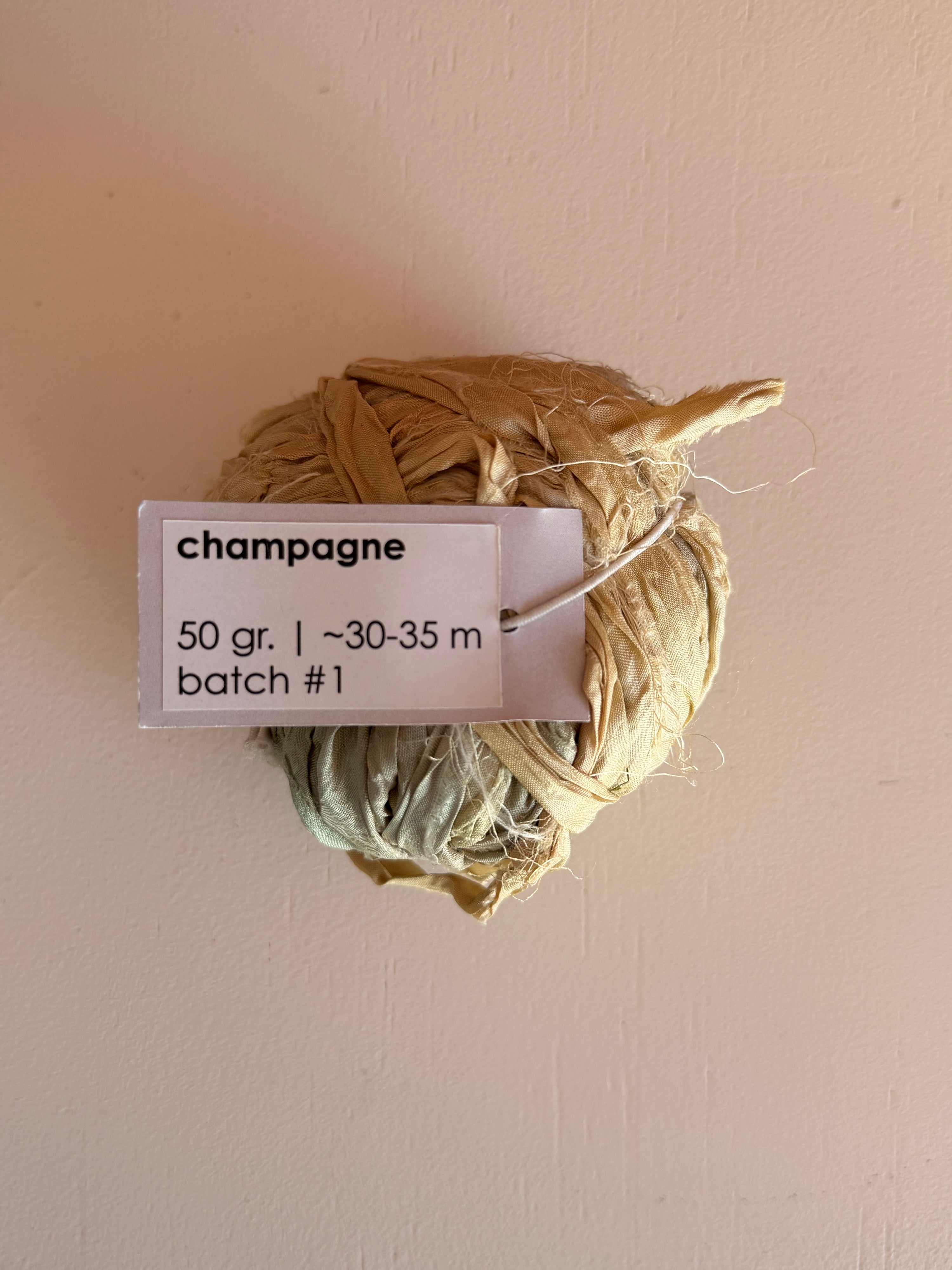 Recycled Silk Sari Ribbon