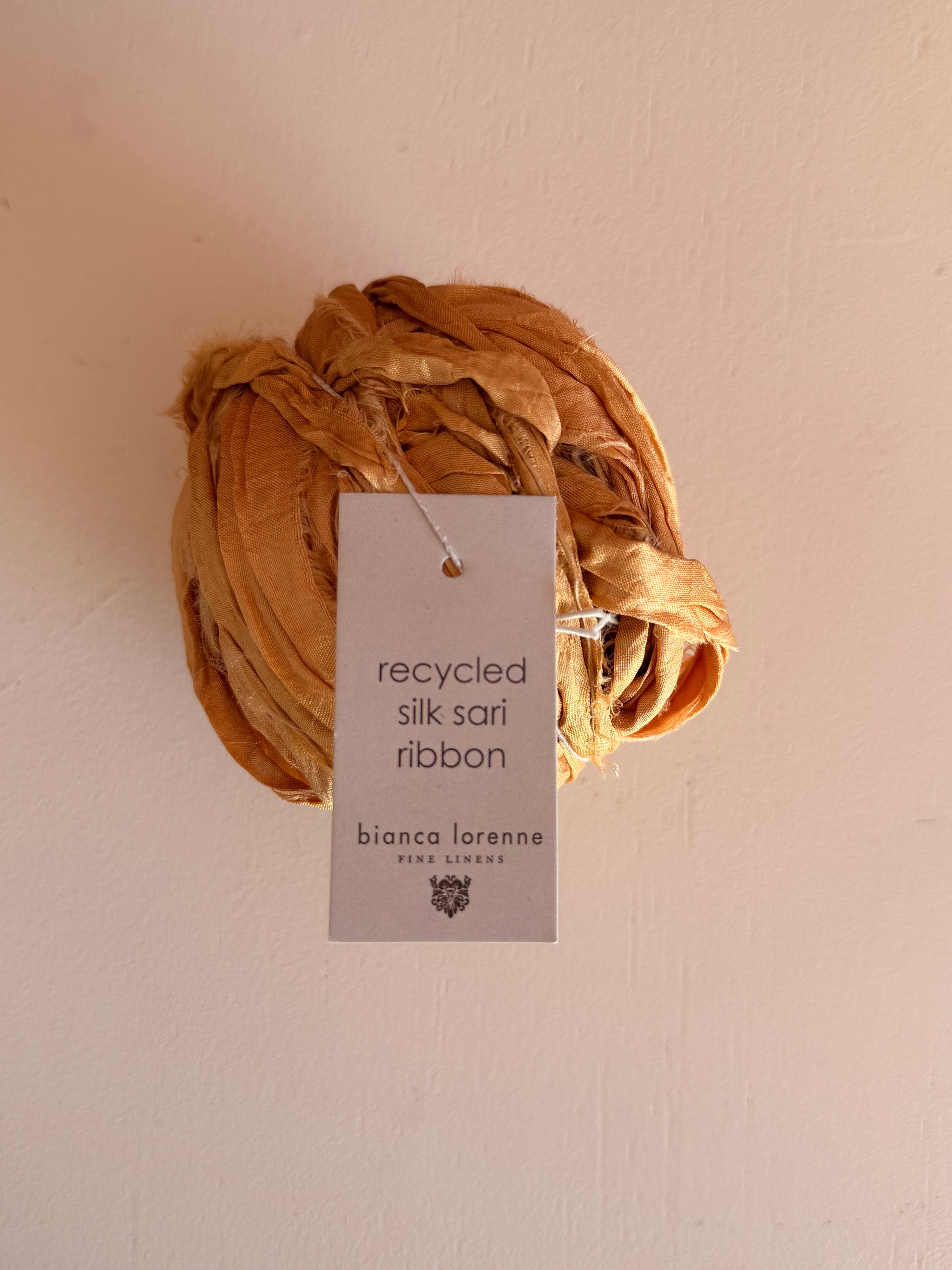 Recycled Silk Sari Ribbon