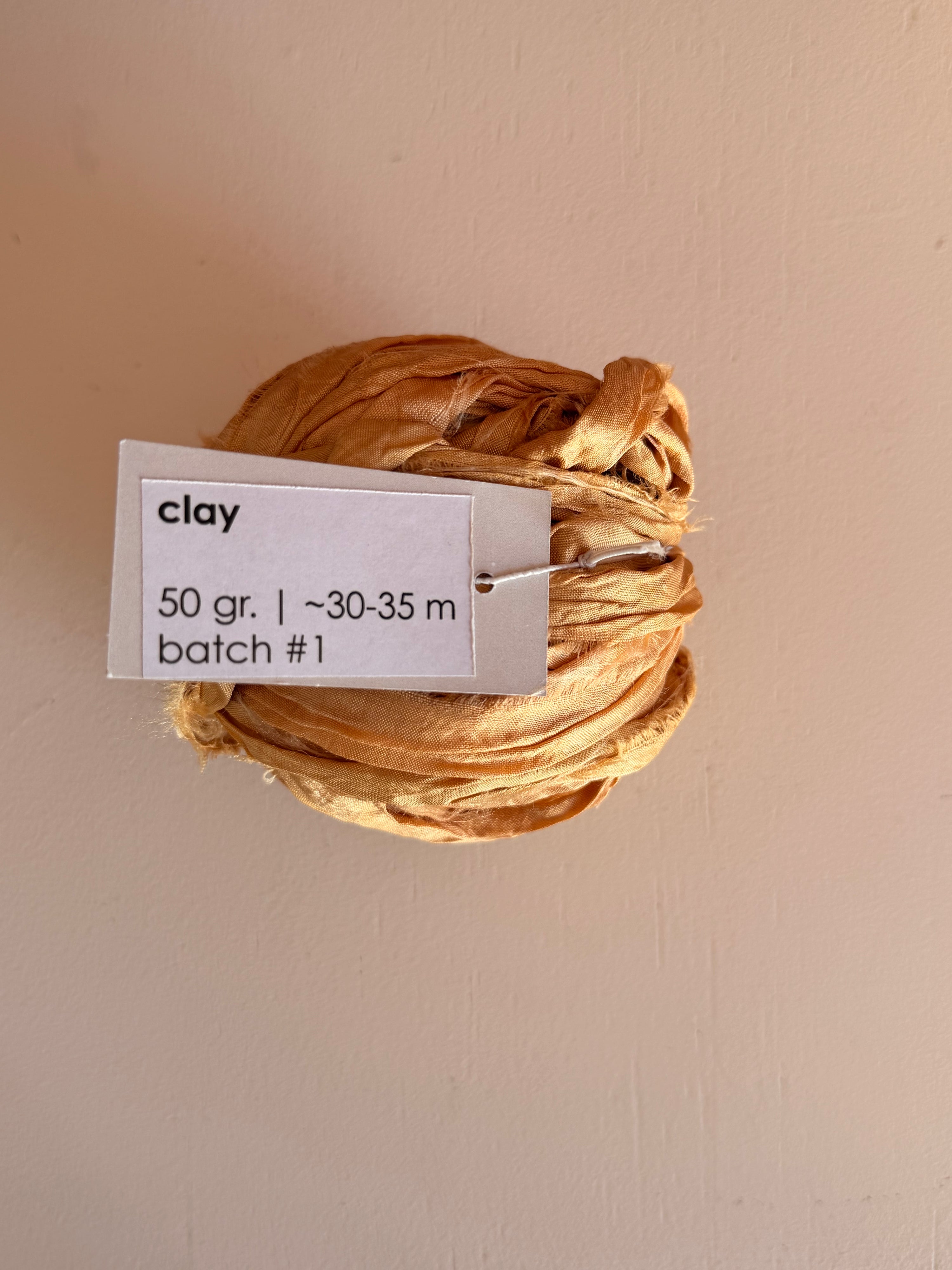 Recycled Silk Sari Ribbon