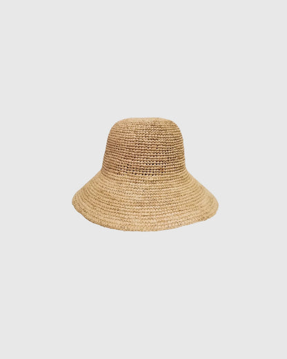 Raffia Sun Hat - Natural - Mimmi