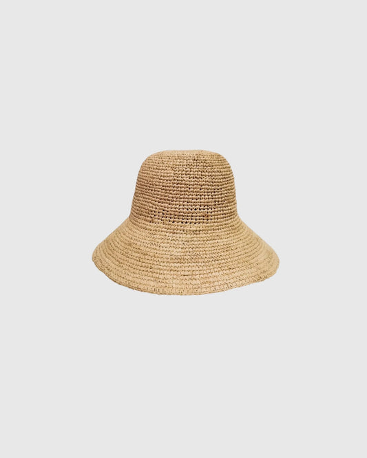 Raffia Sun Hat - Natural - Mimmi