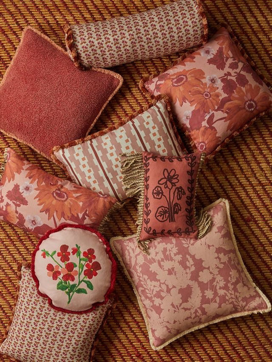 Marigold Rose cushion
