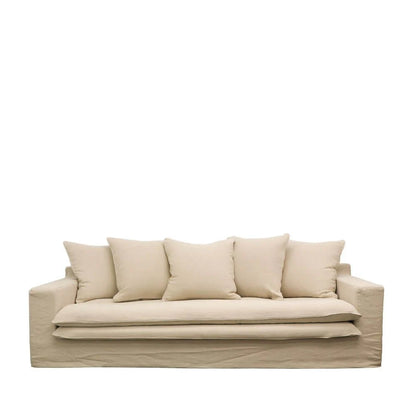 Keely Three Seater Sofa - Oatmeal