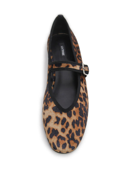 Mary Jane Leopard Flat