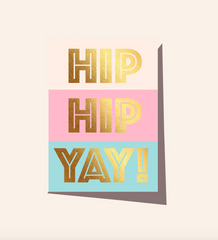 Hip Hip Yay Card