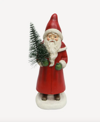 Santa Holding Tree