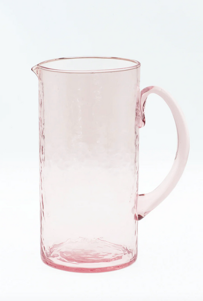 Glass Jug - Rose