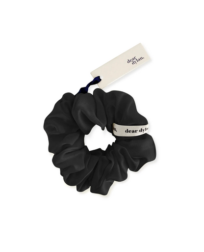 Silk Scrunchie - Noir