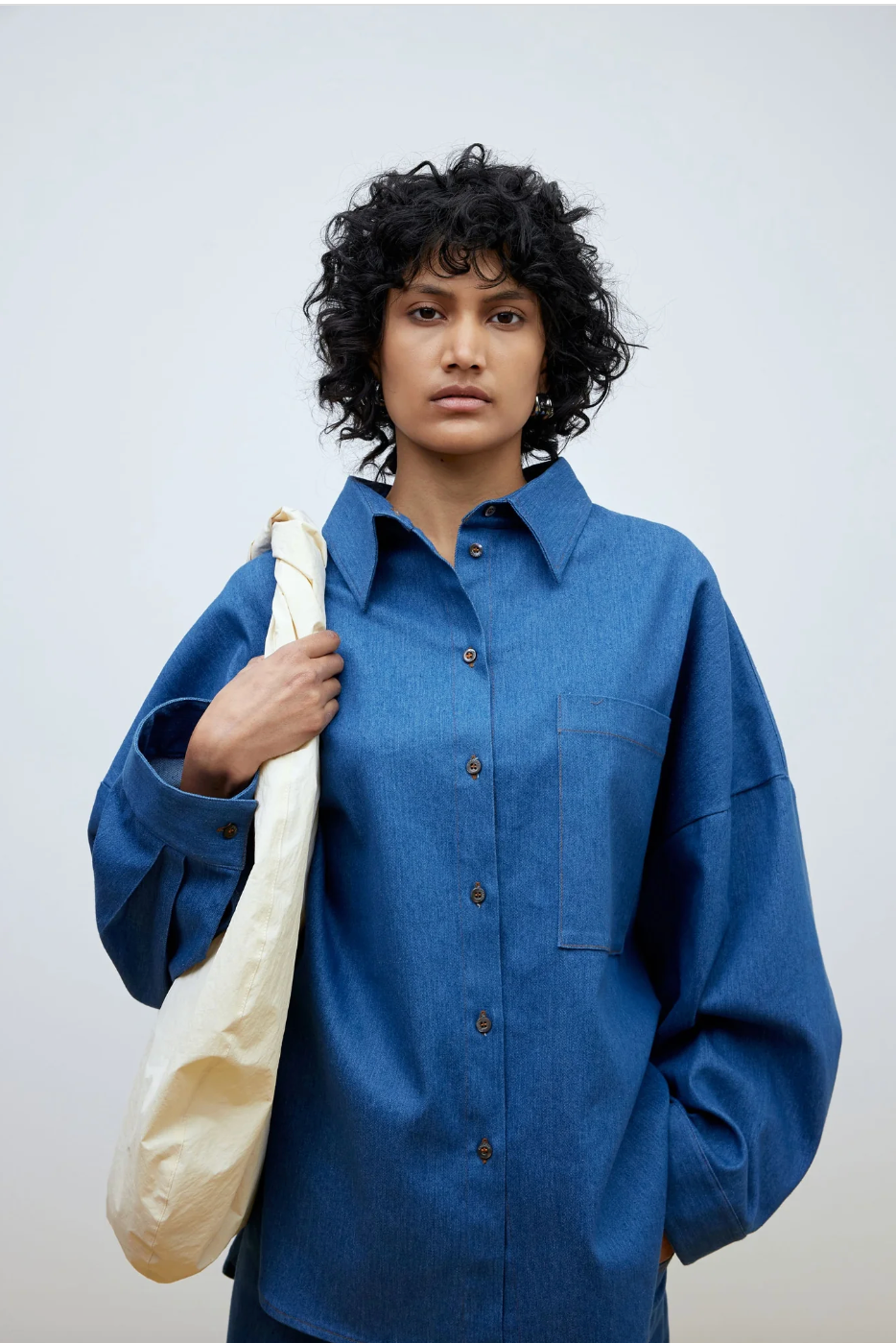 Francois Shirt - Light Denim