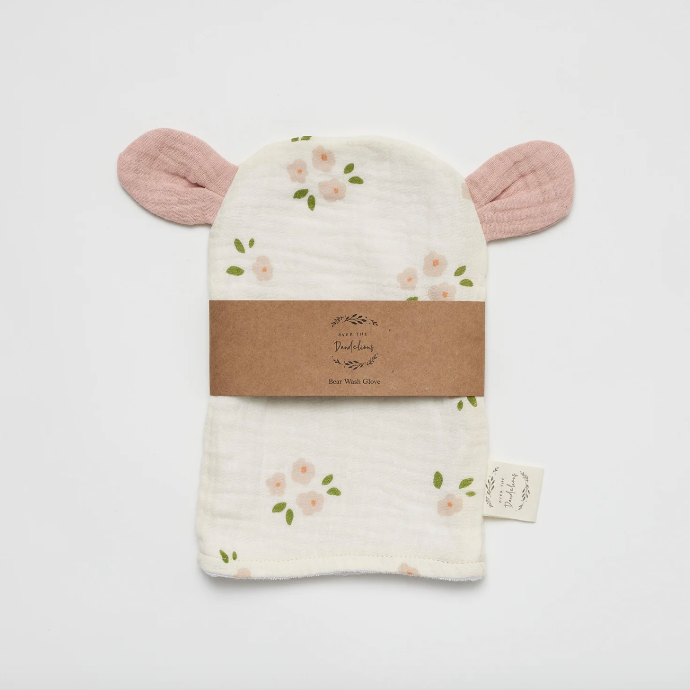 Bear Wash Glove - Daisy