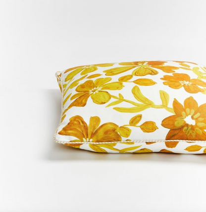 Dogwood Mustard Cushion