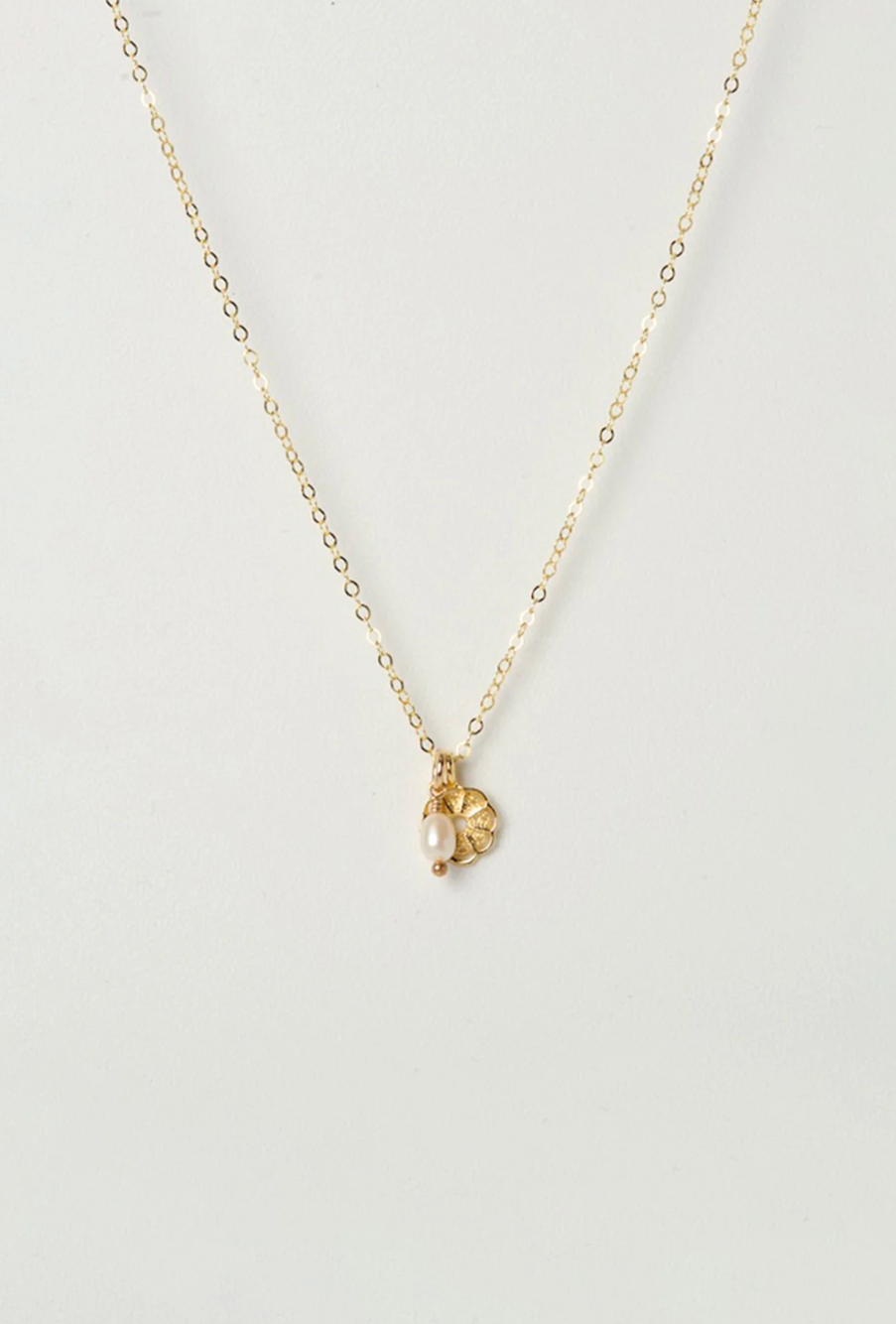 Mini Wild Necklace - Gold/Pearl