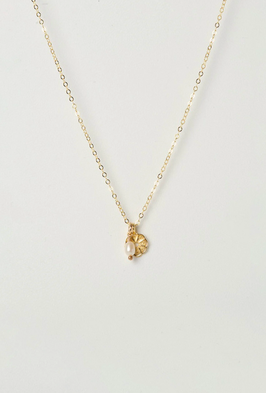 Mini Wild Necklace - Gold/Pearl