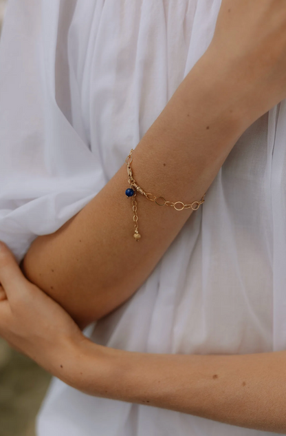 Cleo Bracelet - Lapis Lazuli