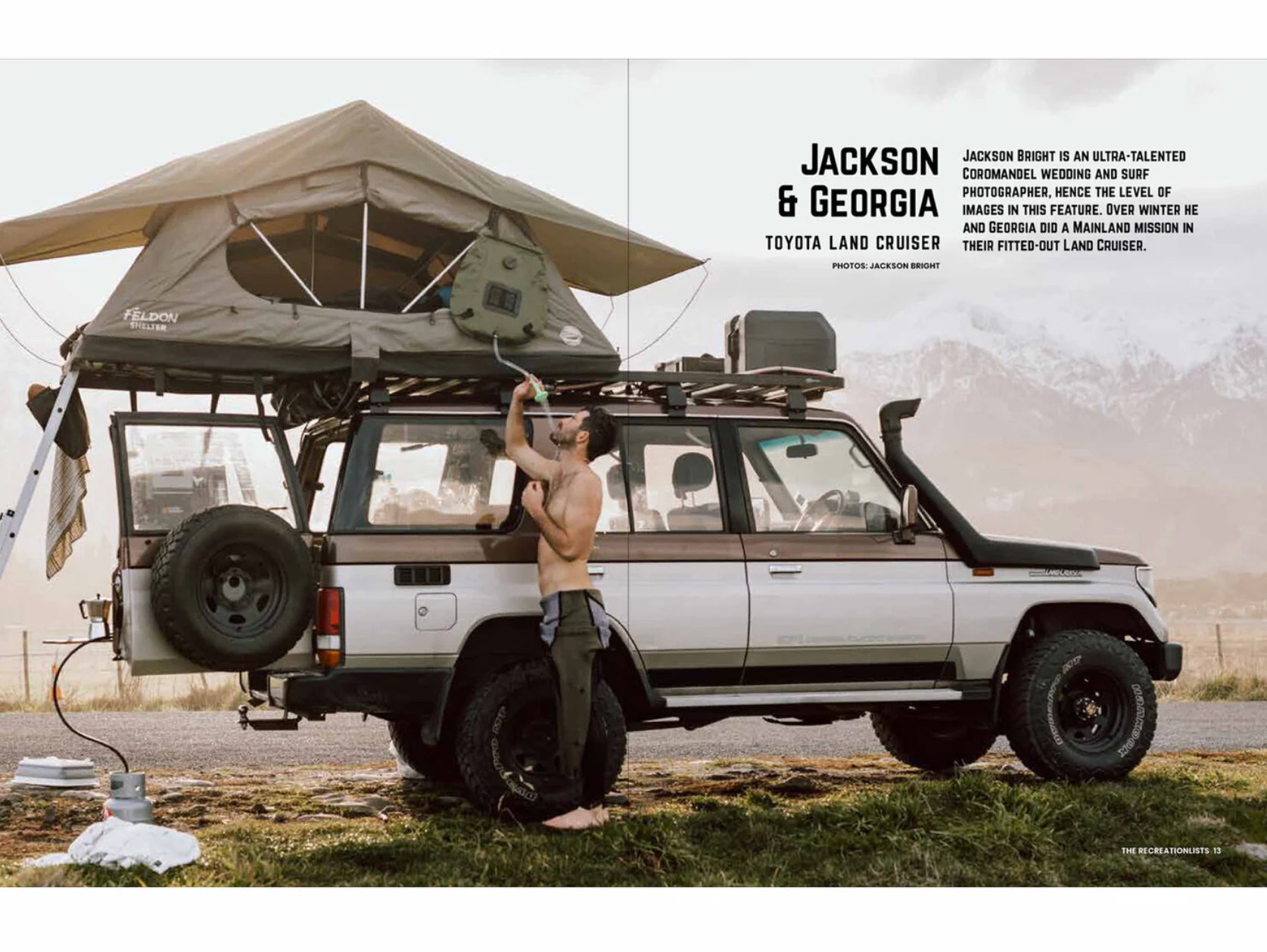 The Recreationalists; Intrepid Kiwis and their Campers