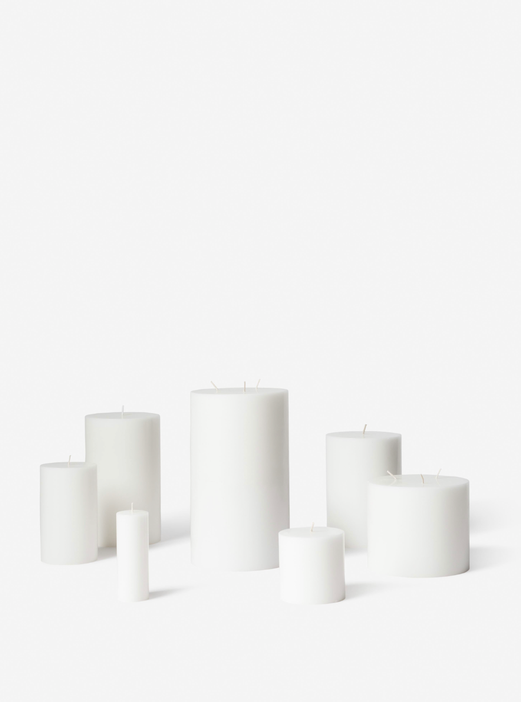 Pillar Candle White