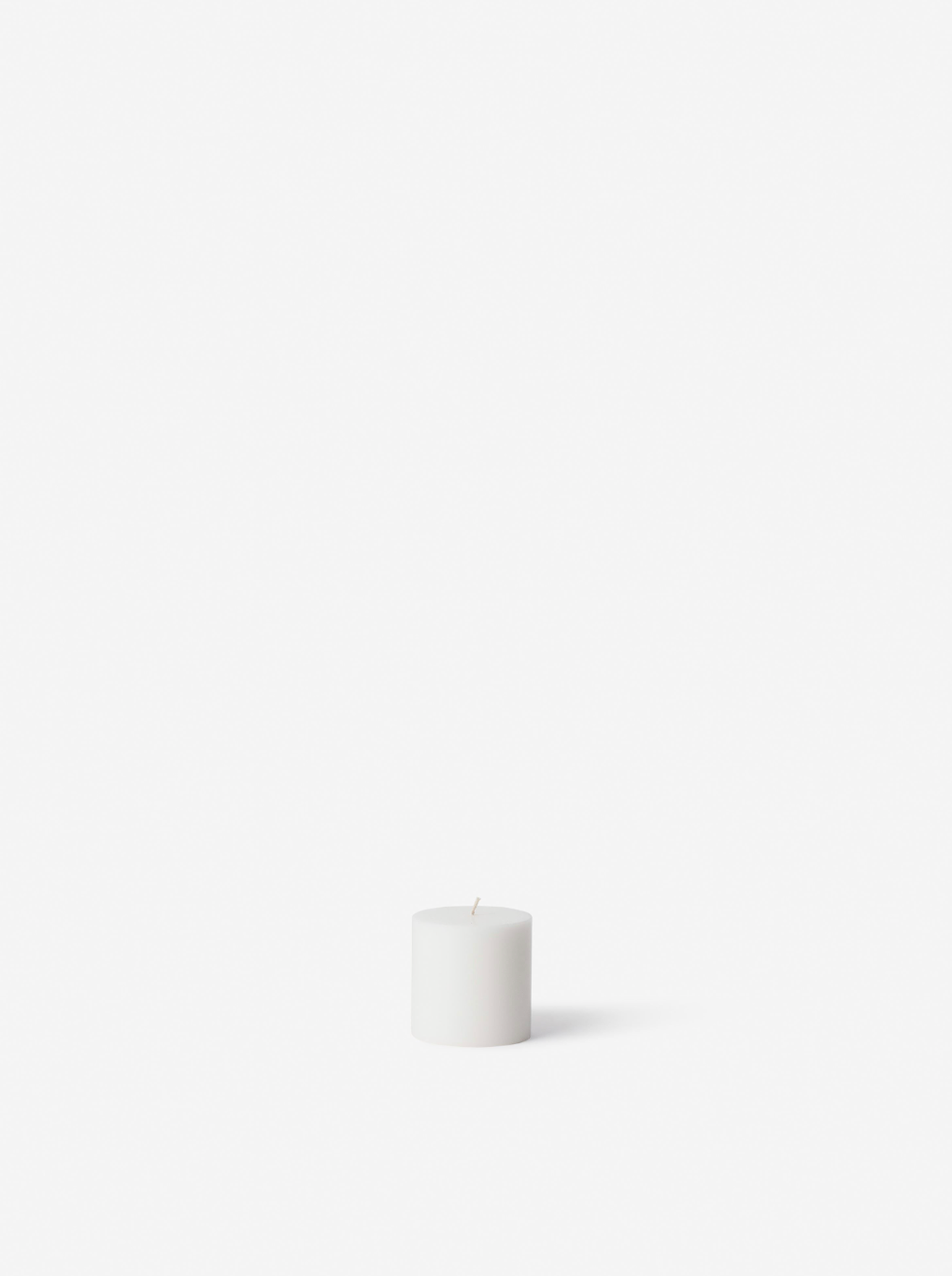 Pillar Candle White