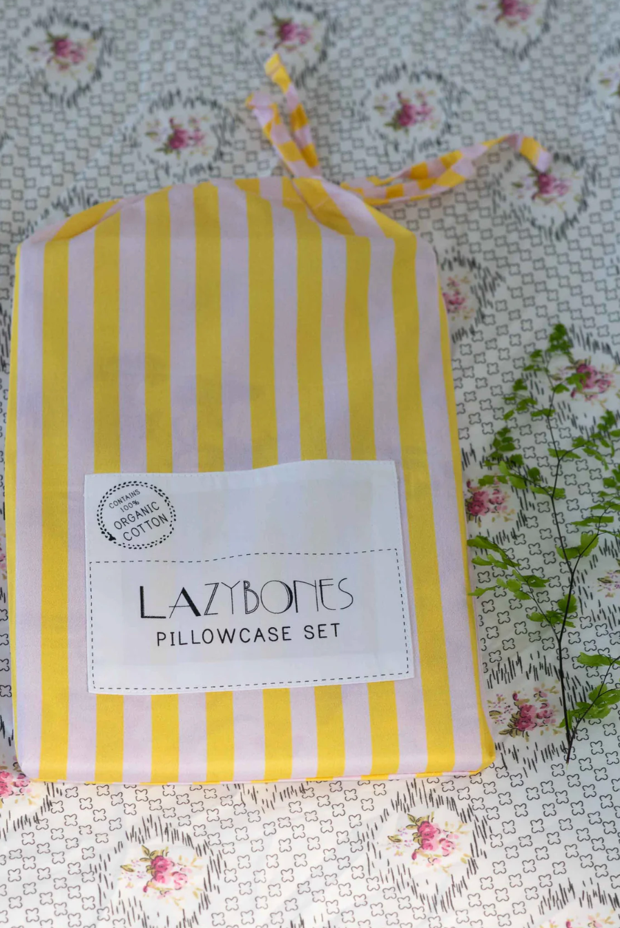 Busy Garden Pillowcase Set