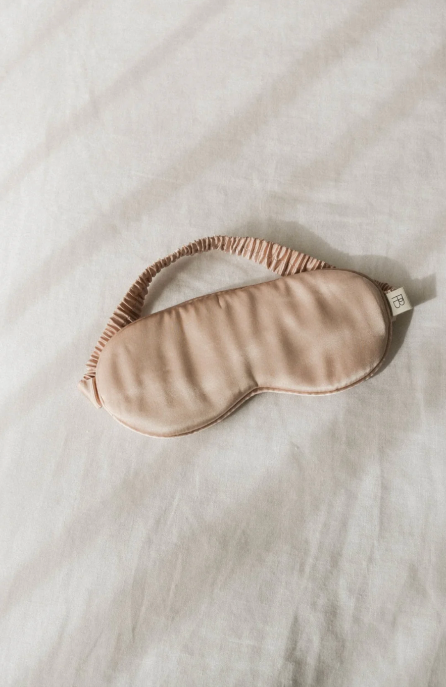 Silk Eye Mask - Rose