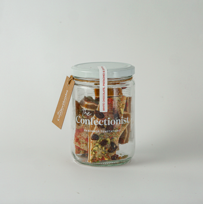 White Chocolate Pistachio & Cranberry Toffee - LIMITED EDITION