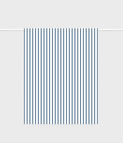 Tea Towel - Navy Stripe