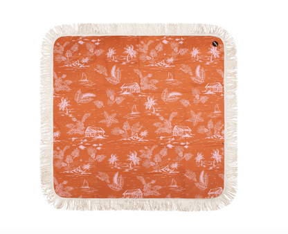 Fringed Picnic Mat - Coastal Haven