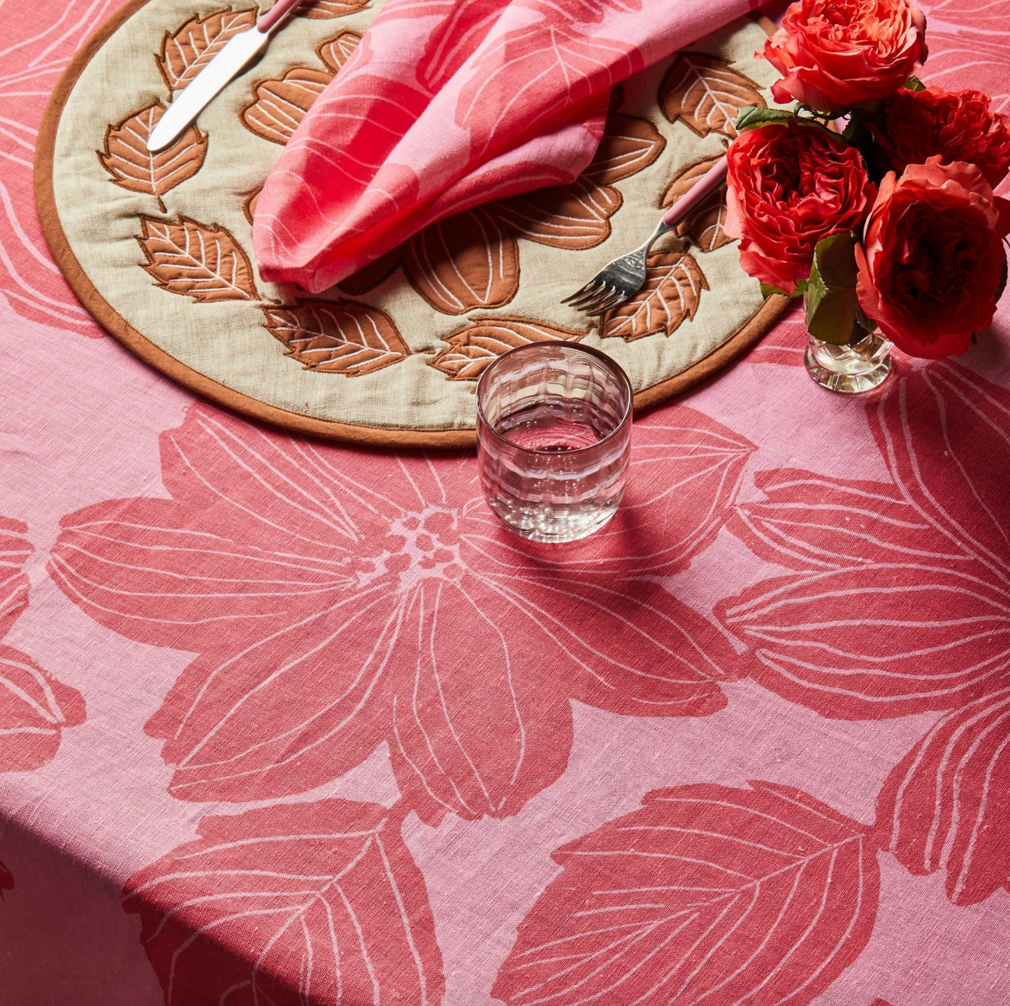 Margot Tablecloth - Pink