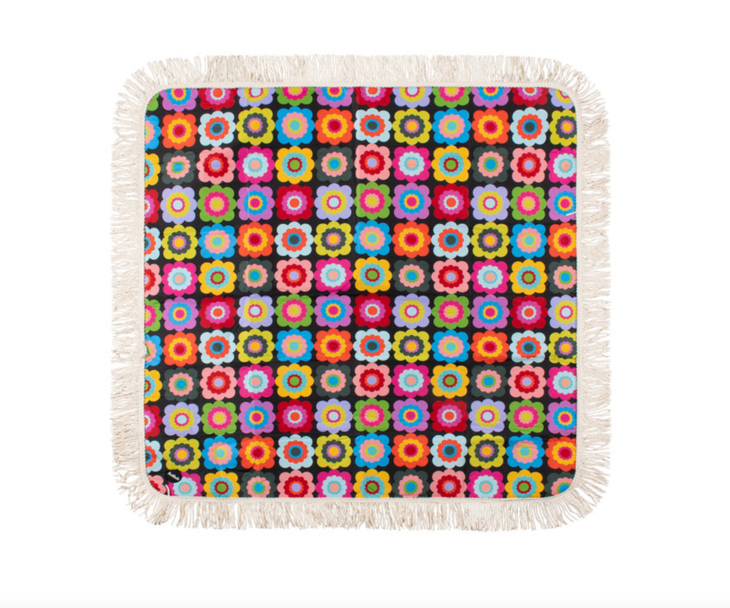 Fringed Picnic Mat - Retro Chic